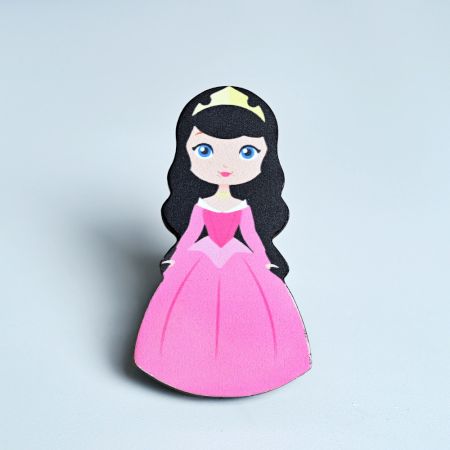 Handmade Acacia Wood Princess Handle Set